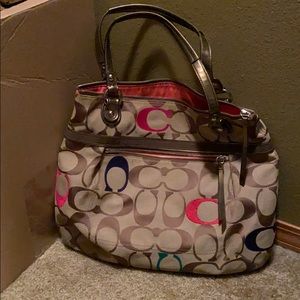 Large coach purse